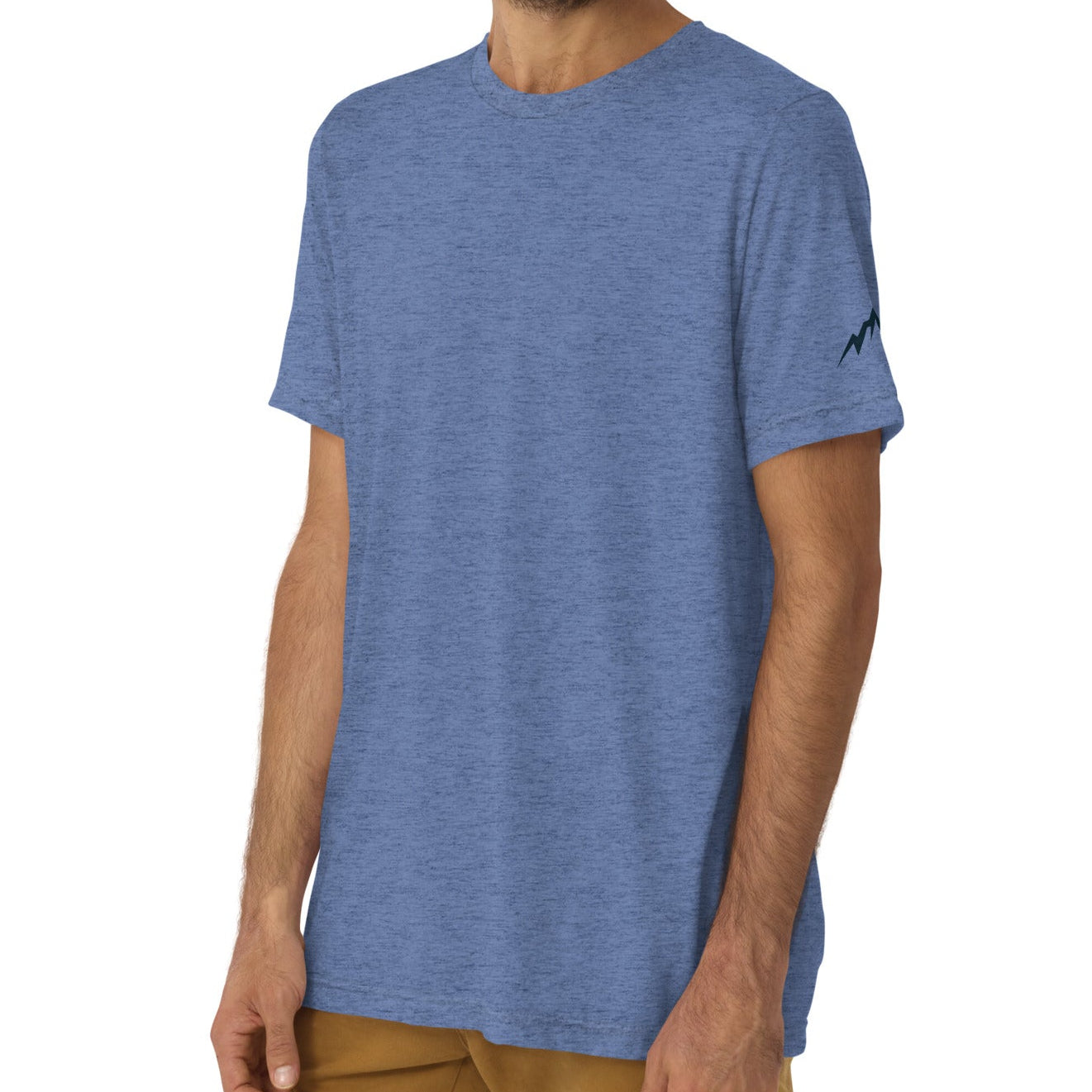 camp sunset back | fitted tee