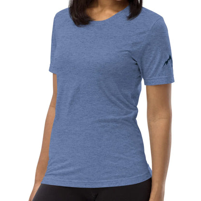 rustic sunrise back | fitted tee