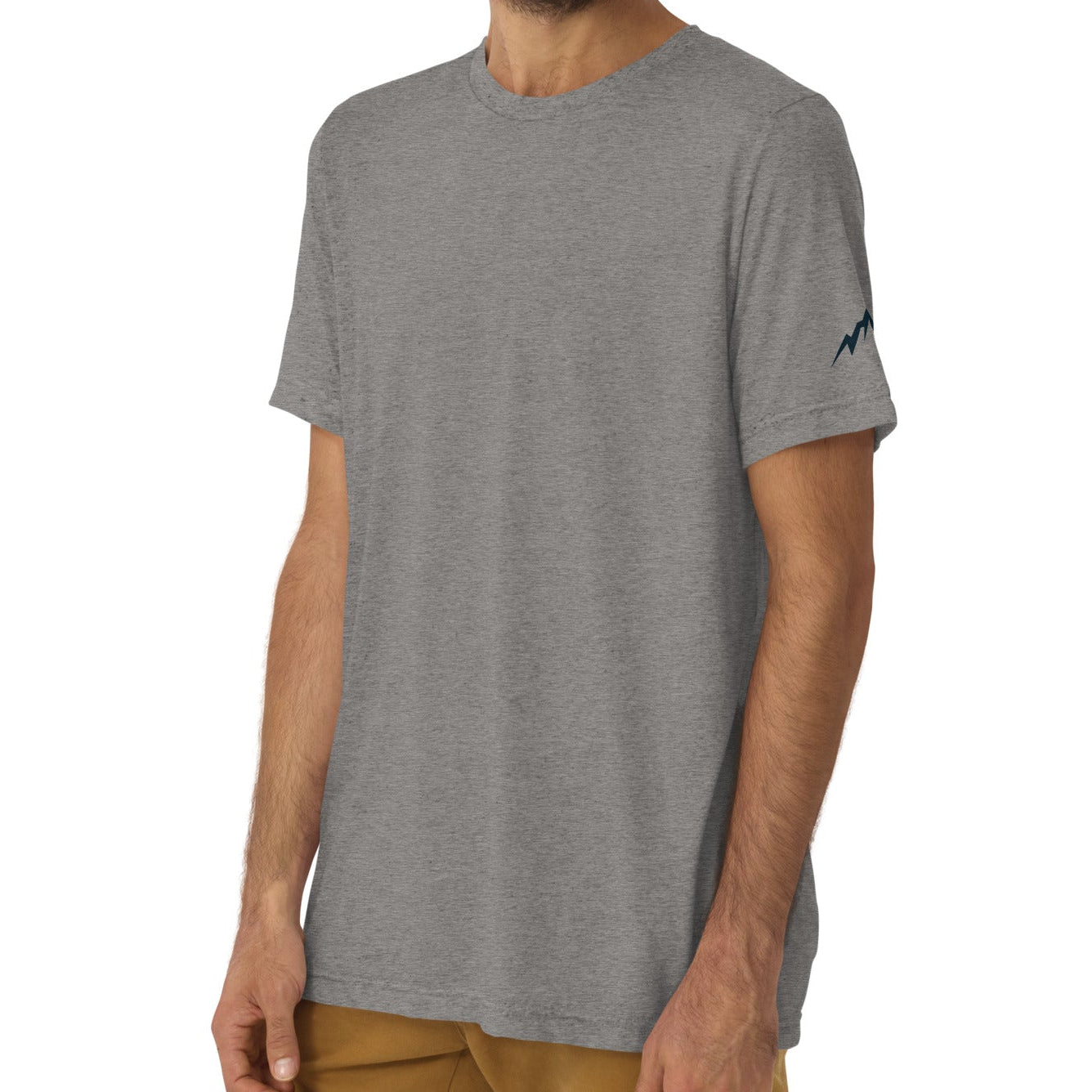 camp sunset back | fitted tee