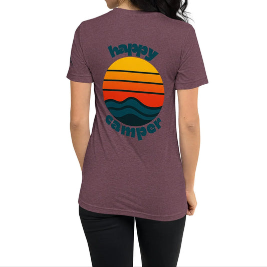 happy waves | fitted tee - f u n k + f i n a