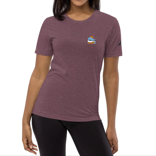 morning sunrise back | fitted tee - f u n k + f i n a