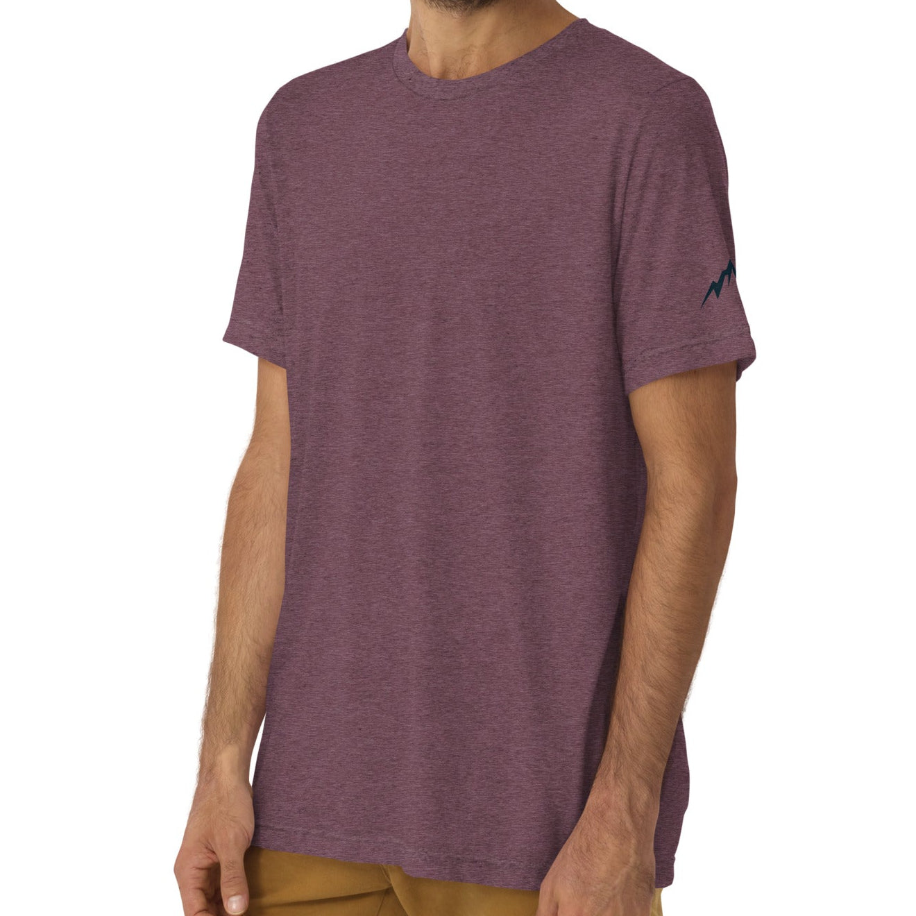 camp sunset back | fitted tee