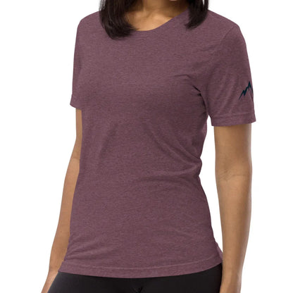 rustic sunrise back | fitted tee