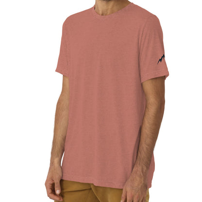 camp sunset back | fitted tee