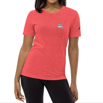 morning sunrise back | fitted tee - f u n k + f i n a