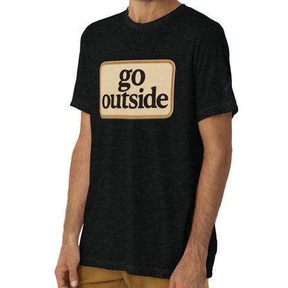 go outside patch | fitted tee - f u n k + f i n a