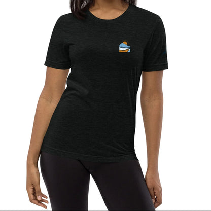 morning sunrise back | fitted tee - f u n k + f i n a