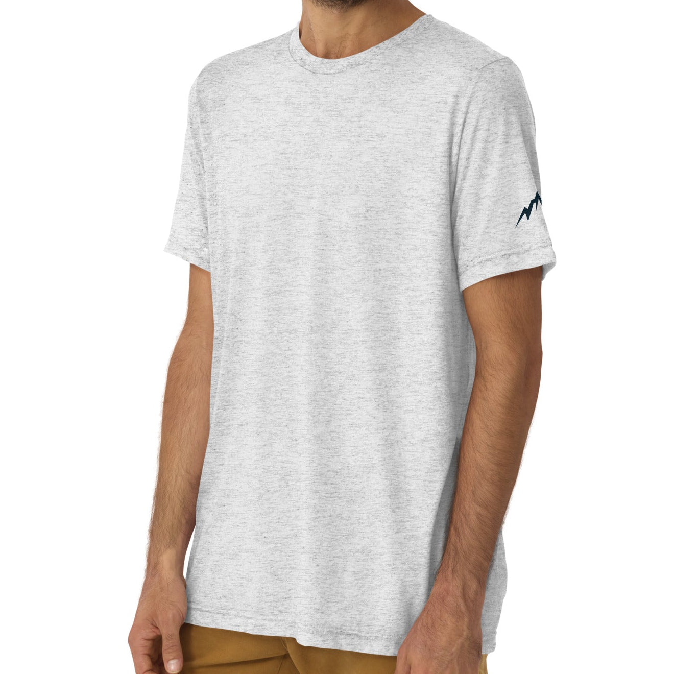 camp sunset back | fitted tee