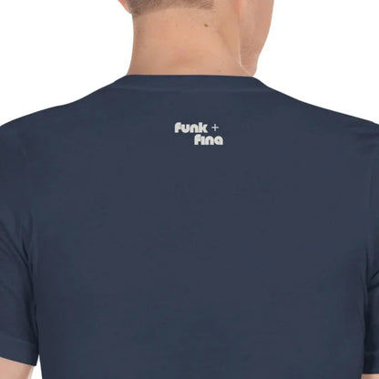 discoball | men's v-neck tee - f u n k + f i n a