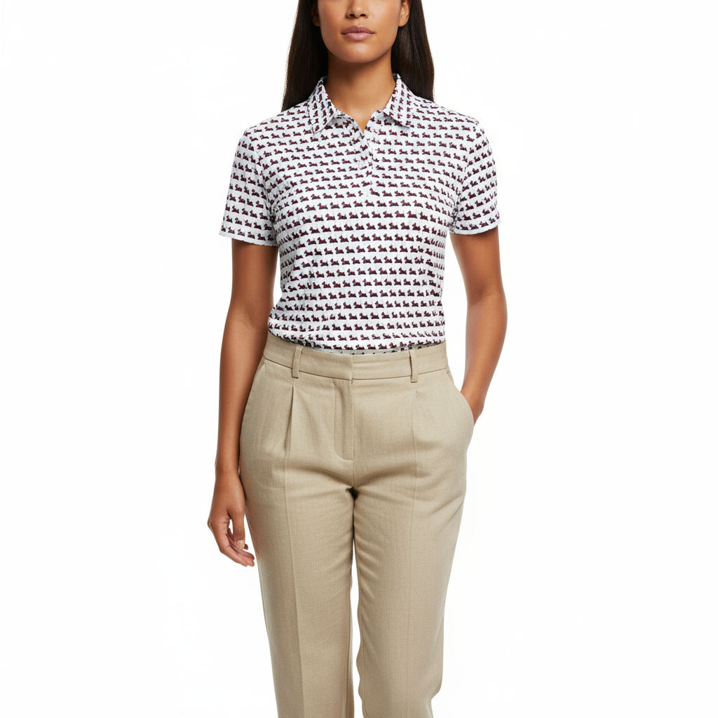 scotties galore | slim fit polo