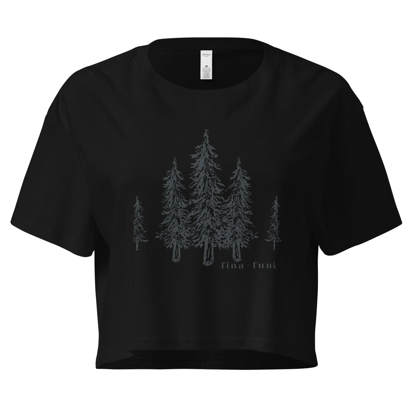 forest | crop tee - f u n k + f i n a