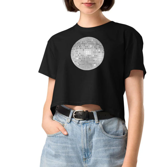 discoball | crop tee - f u n k + f i n a