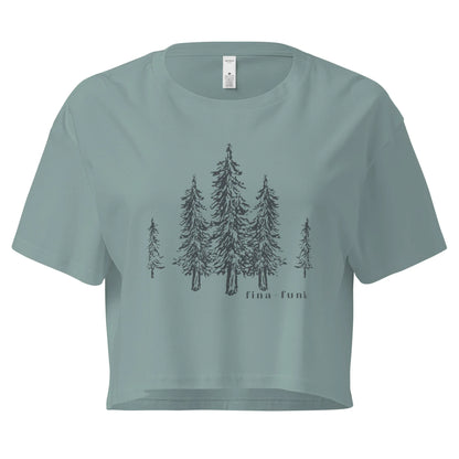 forest | crop tee - f u n k + f i n a