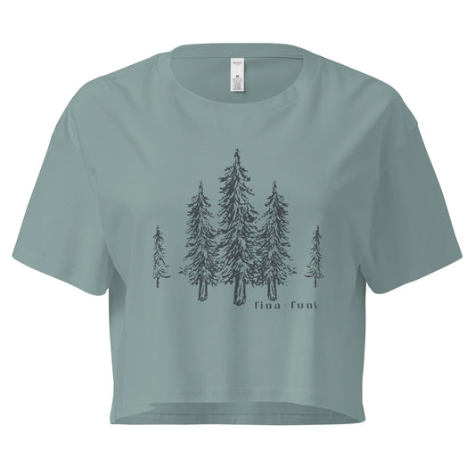 forest | crop tee - f u n k + f i n a