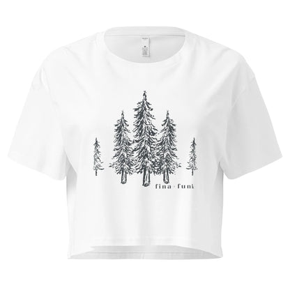 forest | crop tee - f u n k + f i n a