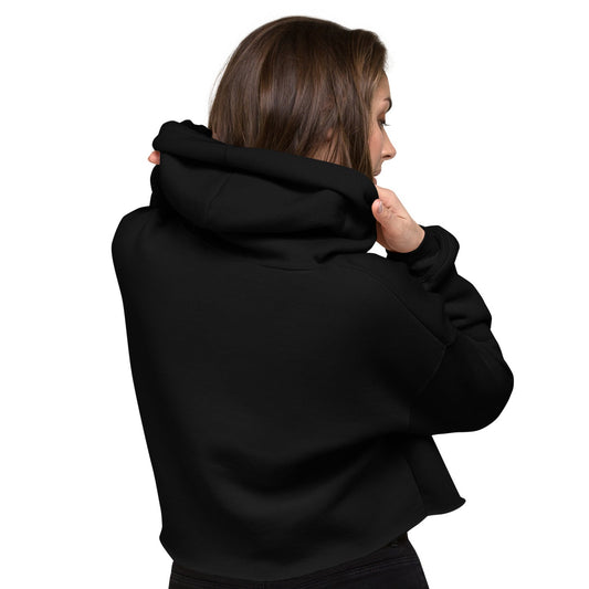 rainbow sunset | crop hoodie