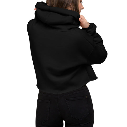 flower of life | crop hoodie
