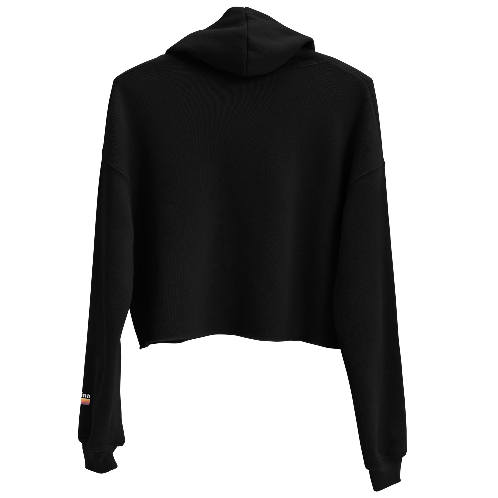 circle of trees | crop hoodie