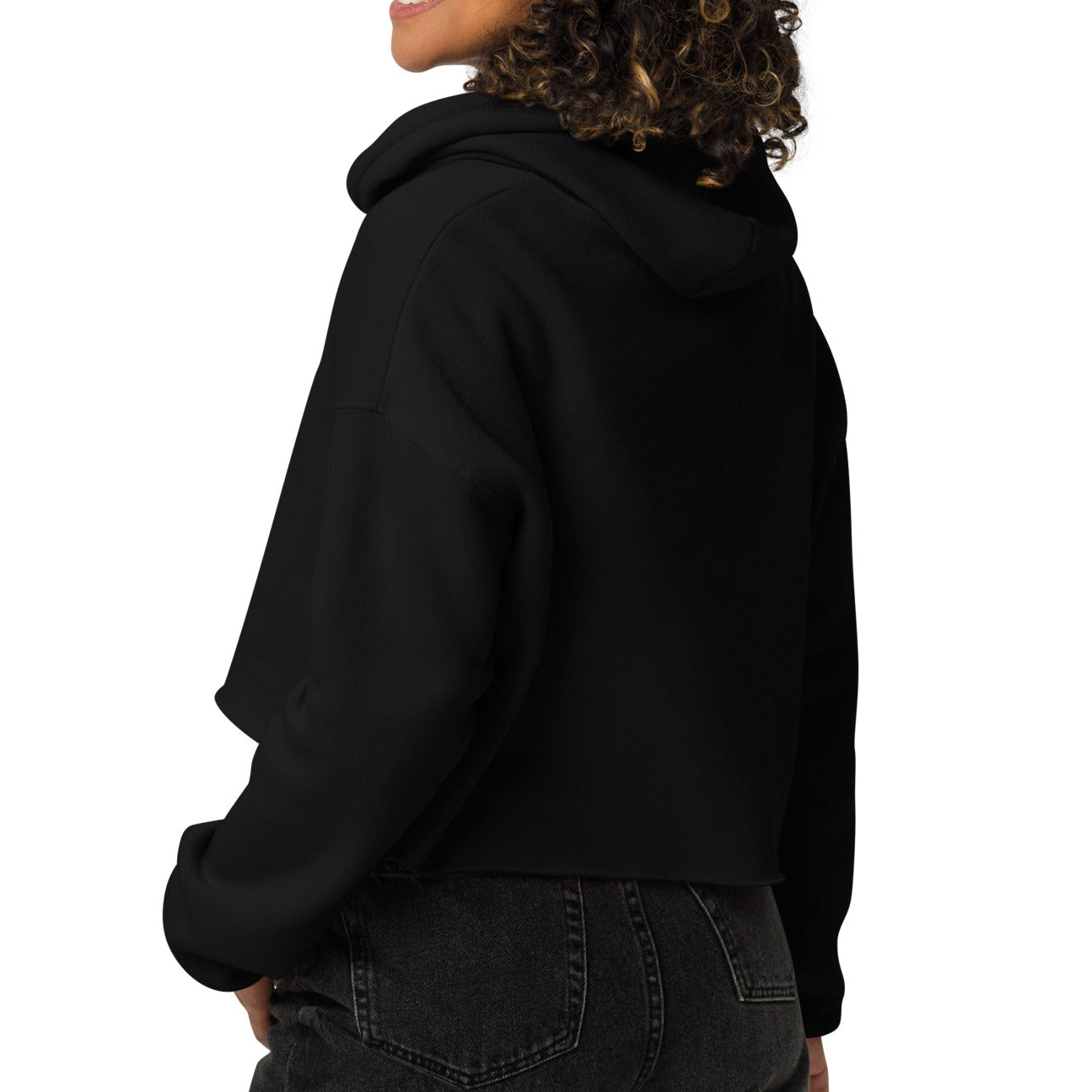 star bear | crop hoodie