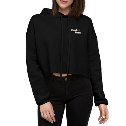 morning sunrise back | crop hoodie - f u n k + f i n a