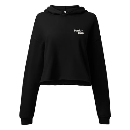 rustic sunrise back | crop hoodie - f u n k + f i n a