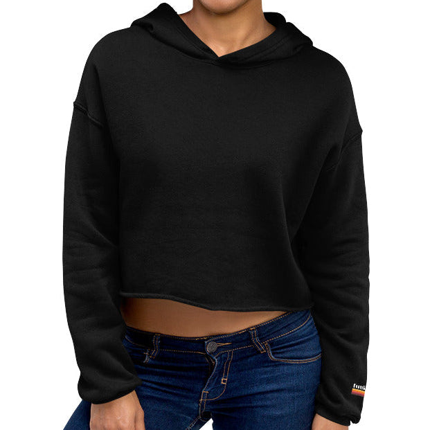 kauai stamp | crop hoodie