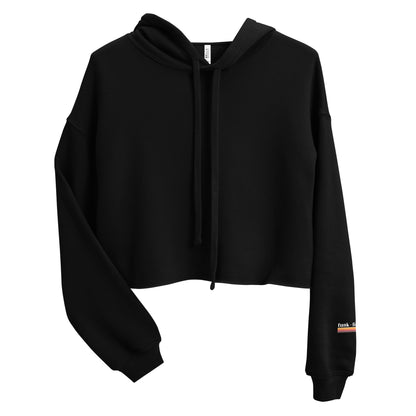 surfing town | crop hoodie