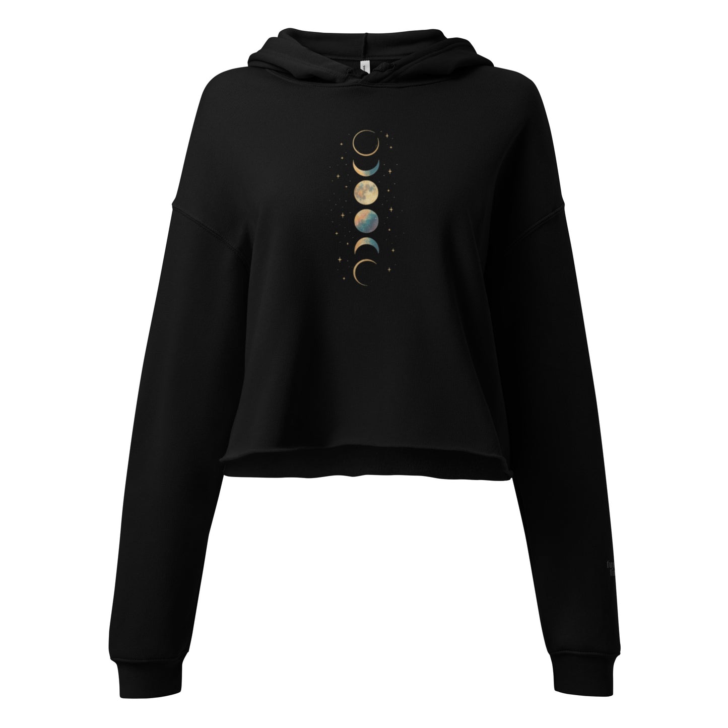moon phases | crop hoodie