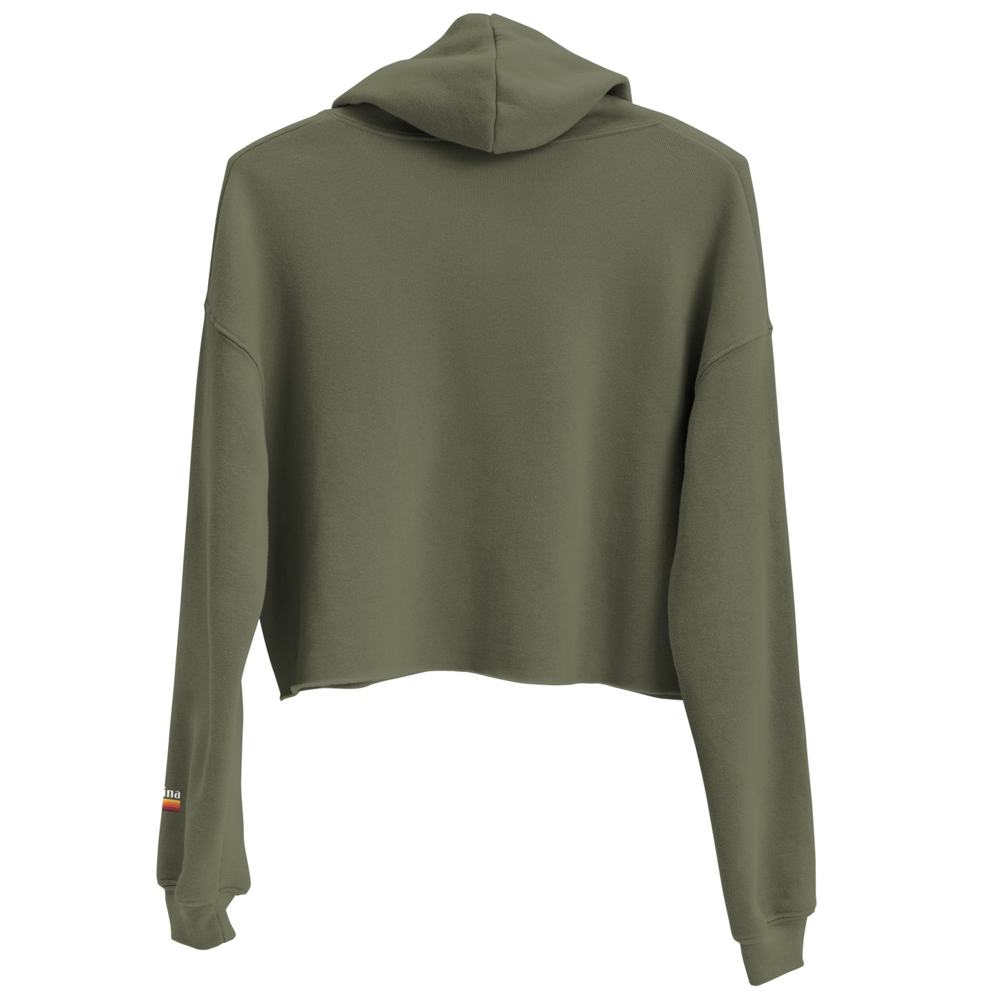 circle of trees | crop hoodie