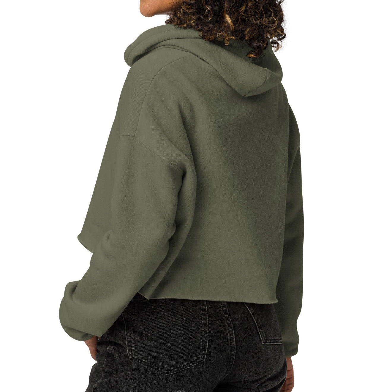 star bear | crop hoodie