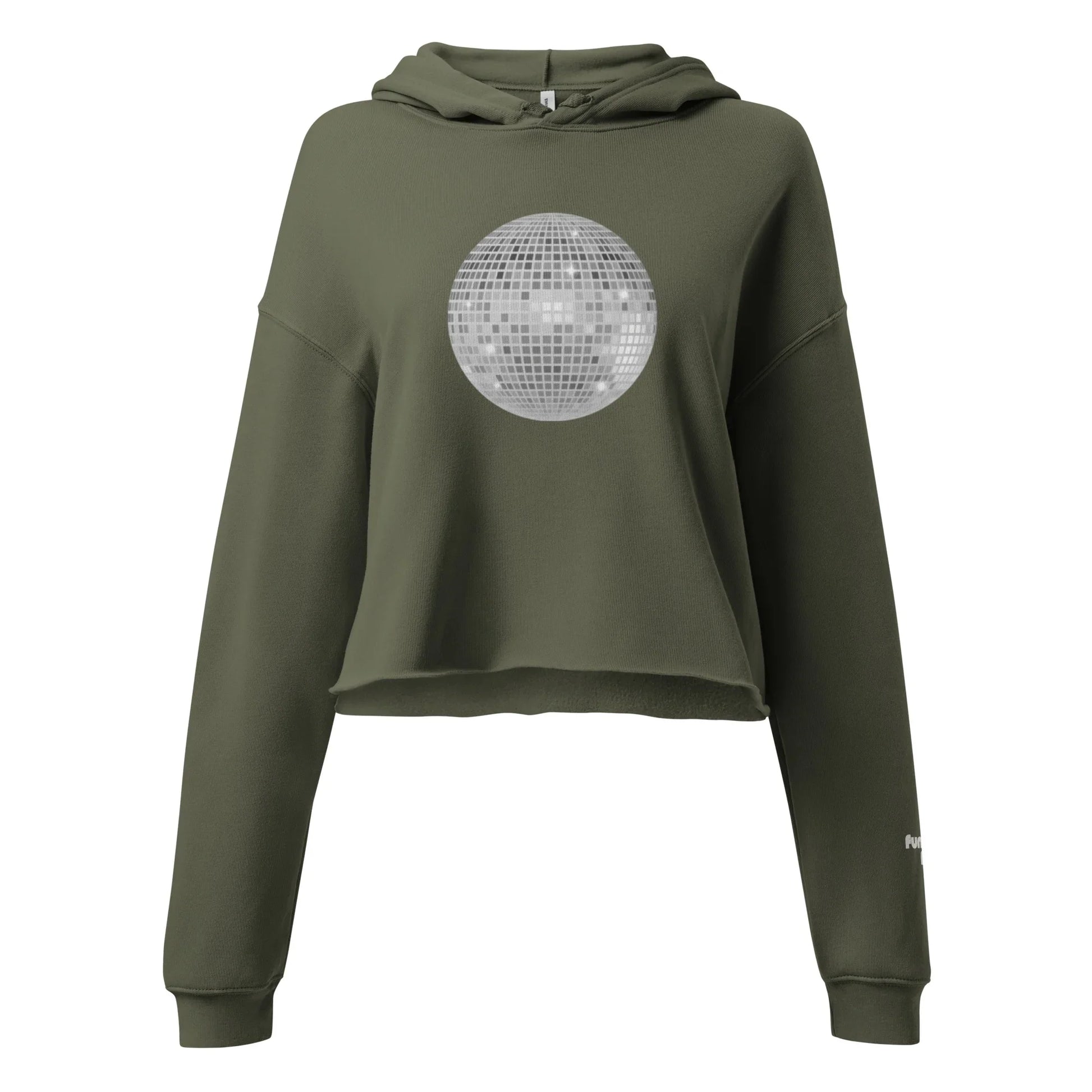 discoball | crop hoodie - f u n k + f i n a