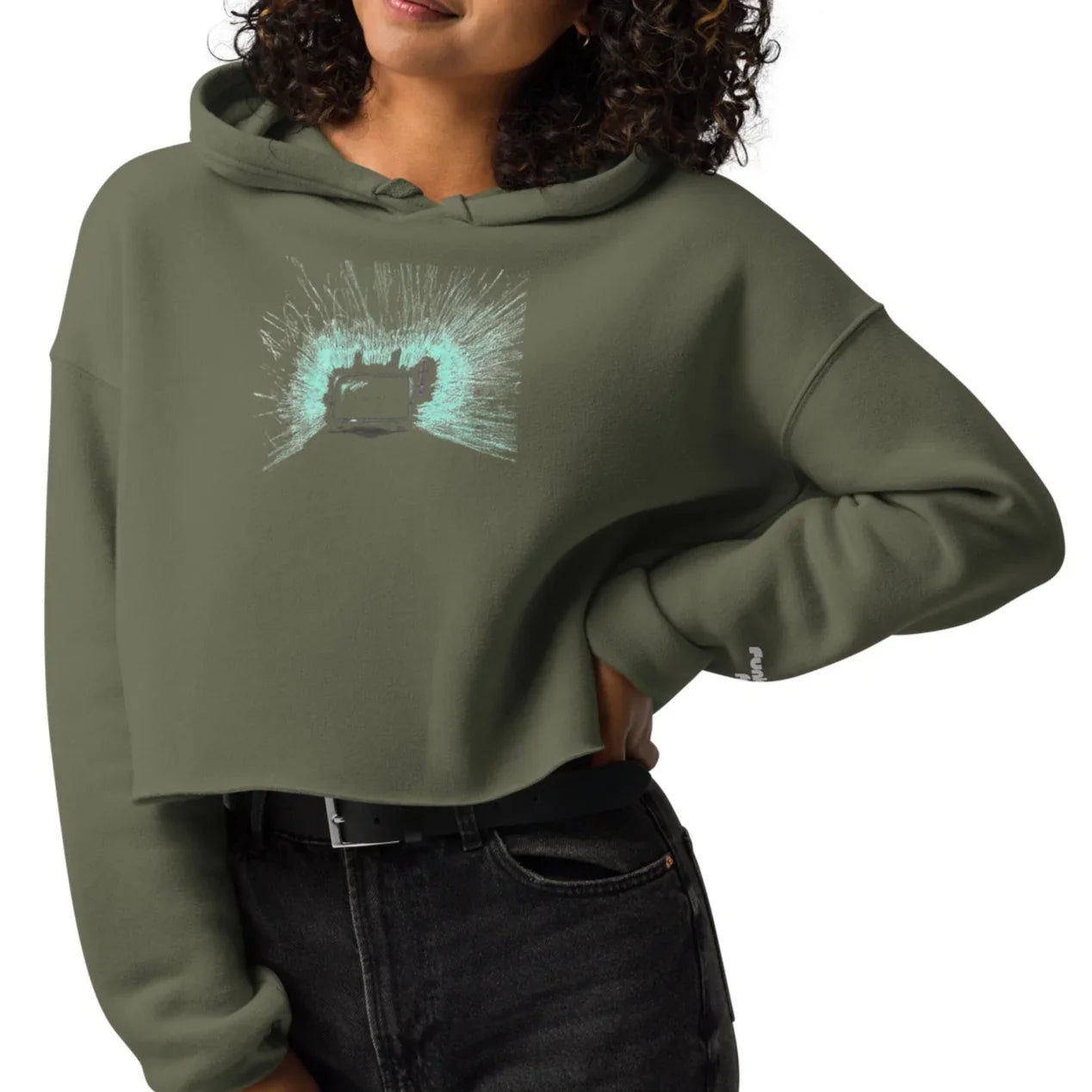 lil dude | crop hoodie - f u n k + f i n a