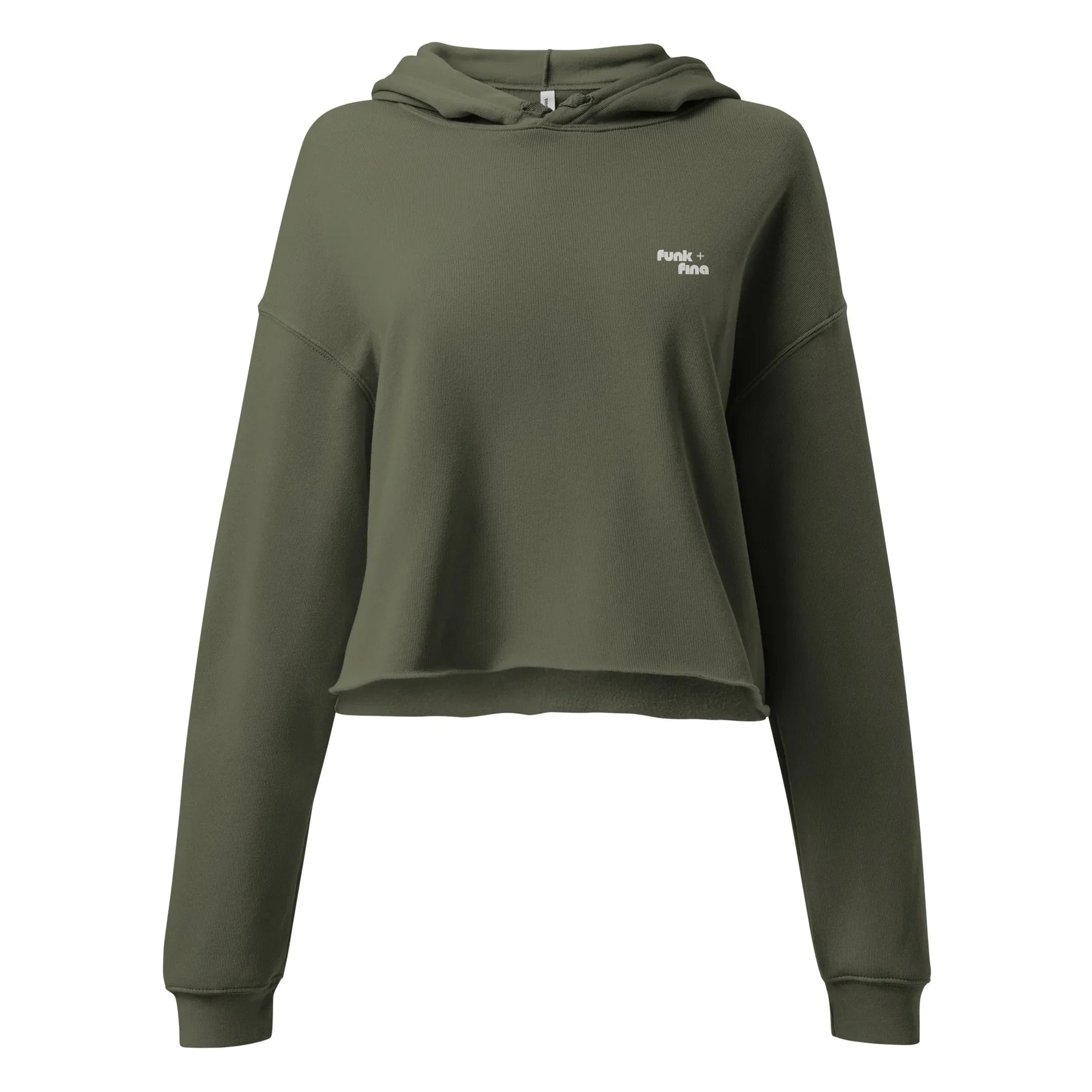 discoball back | crop hoodie - f u n k + f i n a