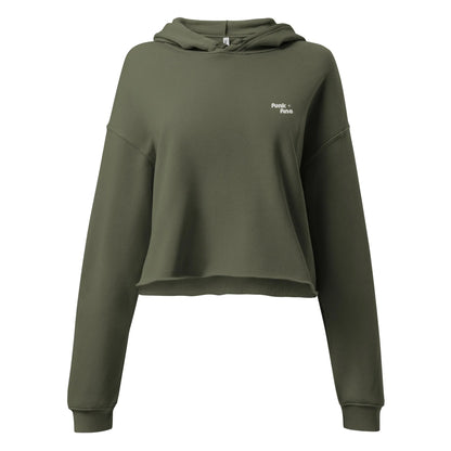 discoball back | crop hoodie - f u n k + f i n a