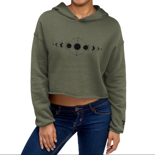 moon time | crop hoodie | funk+fina