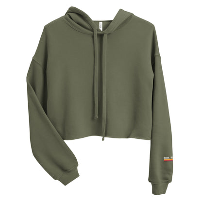 whistler cabin | crop hoodie