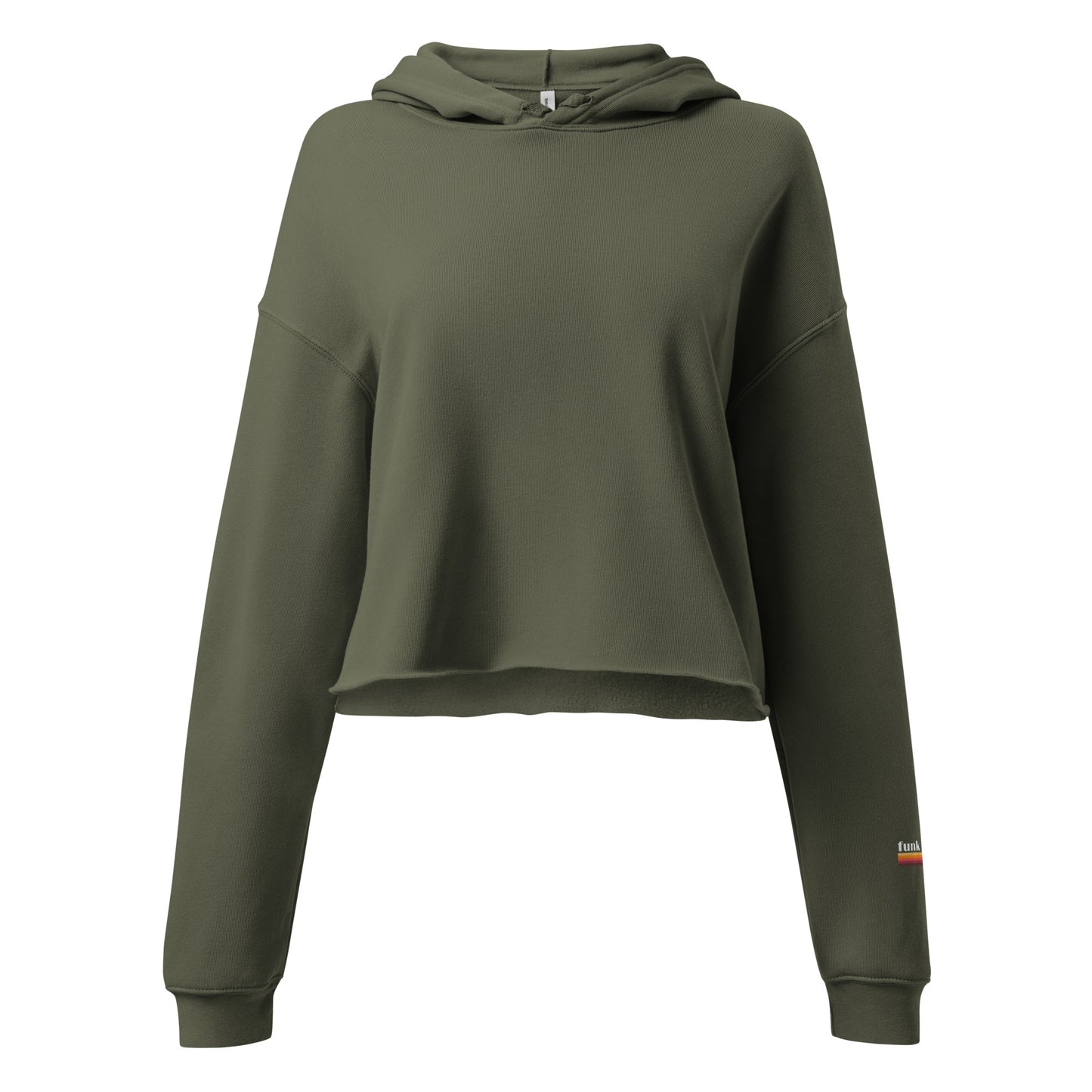 lake reflection | crop hoodie