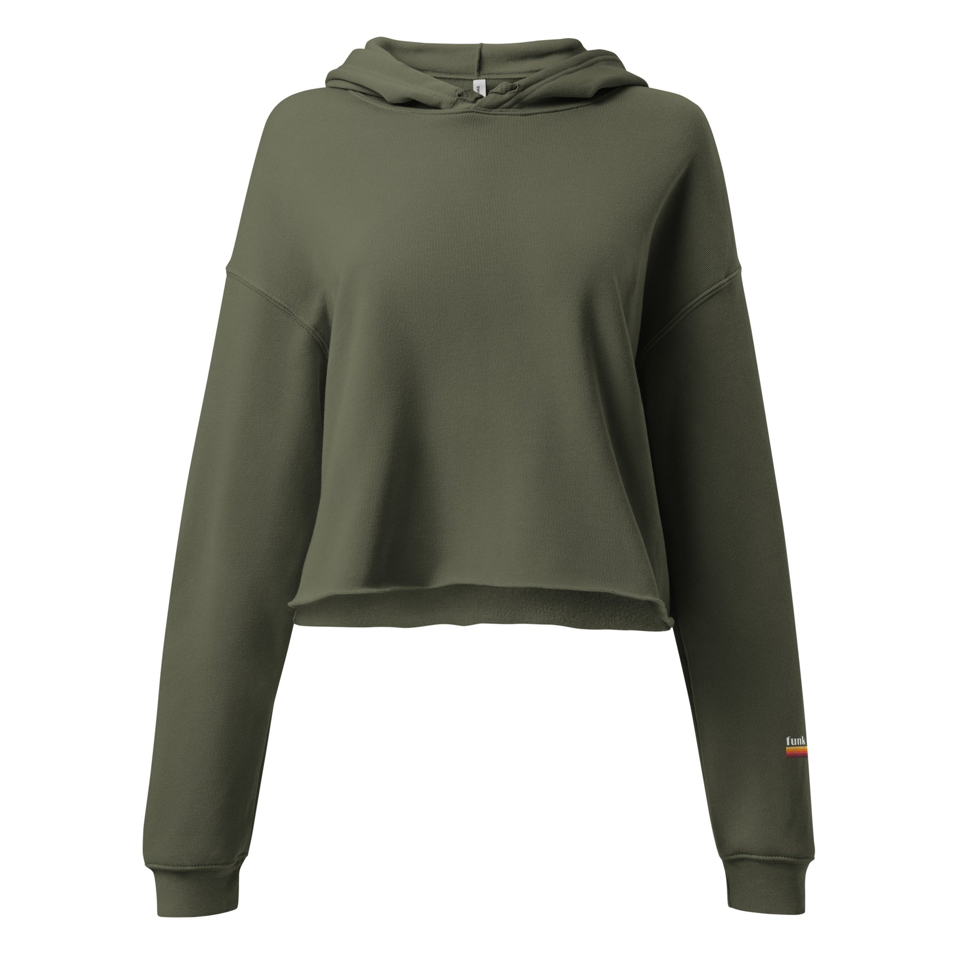 lake reflection | crop hoodie