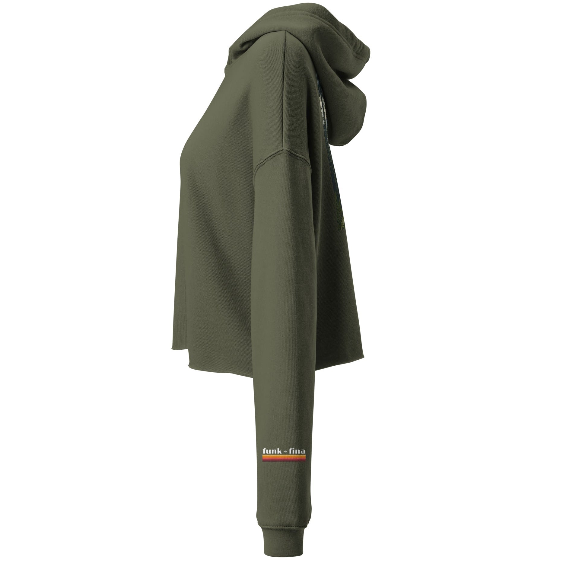 whistler paradise | crop hoodie