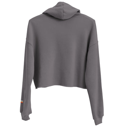 circle of trees | crop hoodie