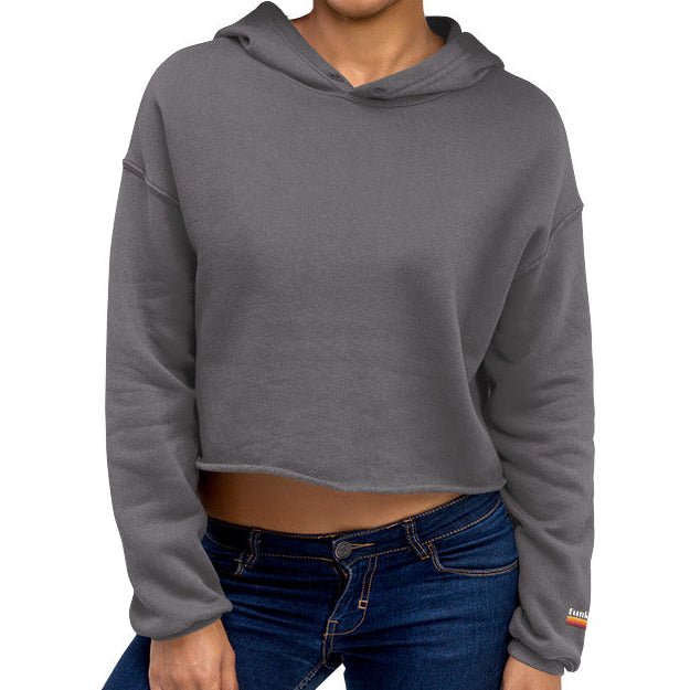 kauai stamp | crop hoodie