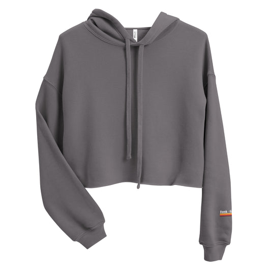 whistler cabin | crop hoodie