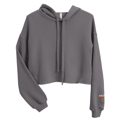 surfing town | crop hoodie