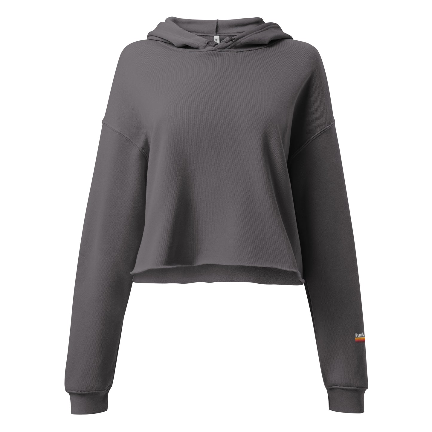 lake reflection | crop hoodie