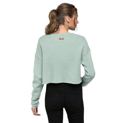 happy westfalia blue | crop sweatshirt - f u n k + f i n a