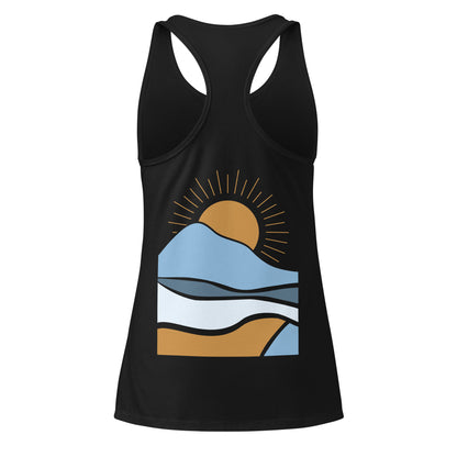 morning sunrise back | racerback tank