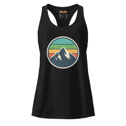 rainbow mountain | racerback tank