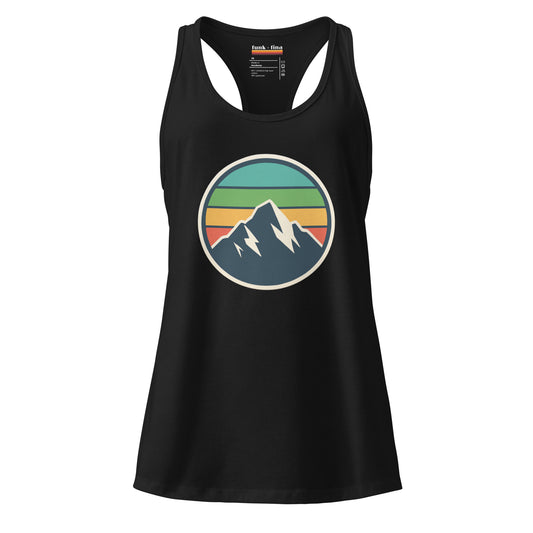 rainbow mountain | racerback tank