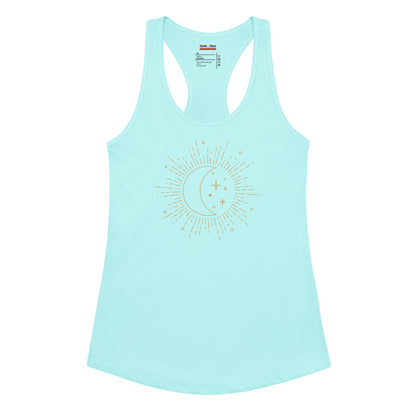 moon and stars | racerback tank