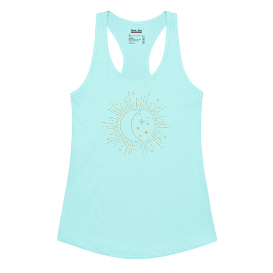 moon and stars | racerback tank